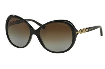 Image of Michael Kors ANDORRA F MK2008BF Single Vision Prescription Sunglasses MK2008BF-3005T5-58 - Lens Diameter 58 mm, Frame Color Black