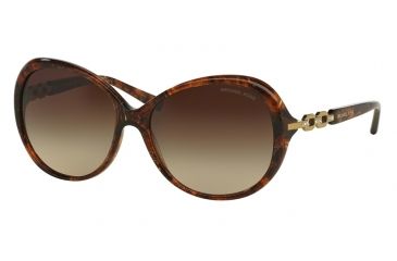 Image of Michael Kors ANDORRA F MK2008BF Single Vision Prescription Sunglasses MK2008BF-404113-58 - Lens Diameter 58 mm, Frame Color Brown Sparkle