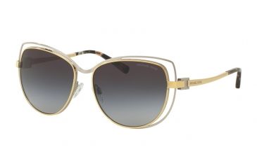 Image of Michael Kors AUDRINA I MK1013 Single Vision Prescription Sunglasses MK1013-112011-58 - Lens Diameter 58 mm, Frame Color Silver / Gold