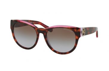 Image of Michael Kors BERMUDA MK6001B Single Vision Prescription Sunglasses MK6001B-300368-54 - Lens Diameter 54 mm, Frame Color Tortoise/Pink/Purple