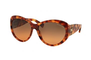 Image of Michael Kors BRAZIL MK2002QM Single Vision Prescription Sunglasses MK2002QM-302795-60 - Lens Diameter 60 mm, Frame Color Red Tortoise