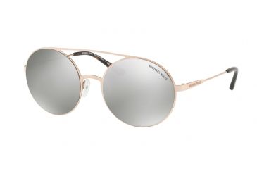 Image of Michael Kors CABO MK1027 Progressive Prescription Sunglasses MK1027-11166G-55 - Lens Diameter 55 mm, Frame Color Rose Gold-tone