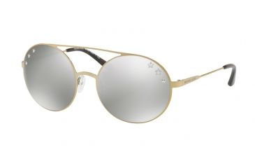 Image of Michael Kors CABO MK1027 Progressive Prescription Sunglasses MK1027-11936G-55 - Lens Diameter 55 mm, Frame Color Pale Gold-tone