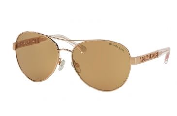 Image of Michael Kors CAGLIARI MK5003 Progressive Prescription Sunglasses MK5003-1003R1-60 - Lens Diameter 60 mm, Frame Color Rose Gold