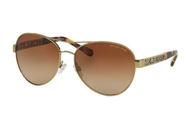 Image of Michael Kors CAGLIARI MK5003 Progressive Prescription Sunglasses MK5003-100413-60 - Lens Diameter 60 mm, Frame Color Gold