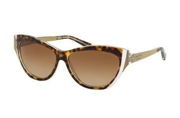 Image of Michael Kors CANEEL MK2005 Single Vision Prescription Sunglasses MK2005-303413-57 - Lens Diameter 57 mm, Frame Color Tortoise/Crystal