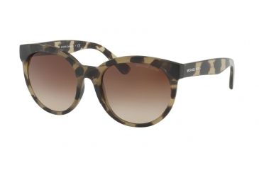 Image of Michael Kors CARTAGENA MK2059 Progressive Prescription Sunglasses MK2059-333513-54 - Lens Diameter 54 mm, Frame Color Olive Tortoise