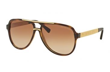 Image of Michael Kors CLEMENTINE II MK6025 Sunglasses 310613-60 - Tortoise / Gold Frame, Brown Gradient Lenses