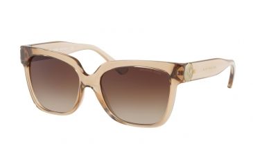 Image of Michael Kors ENA MK2054 Single Vision Prescription Sunglasses MK2054-330013-55 - Lens Diameter 55 mm, Frame Color Brown Transparent