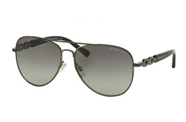Image of Michael Kors FIJI MK1003 Progressive Prescription Sunglasses MK1003-100211-58 - Lens Diameter 58 mm, Frame Color Gunmetal