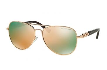 Image of Michael Kors FIJI MK1003 Progressive Prescription Sunglasses MK1003-1003R5-58 - Lens Diameter 58 mm, Frame Color Rose Gold