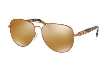 Image of Michael Kors FIJI MK1003 Progressive Prescription Sunglasses MK1003-10915N-58 - Lens Diameter 58 mm, Frame Color Copper