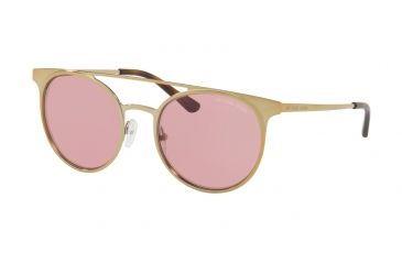 Image of Michael Kors GRAYTON MK1030 Prescription Sunglasses MK1030-116884-52 - Lens Diameter 52 mm, Frame Color Shiny Pale Gold - Tone