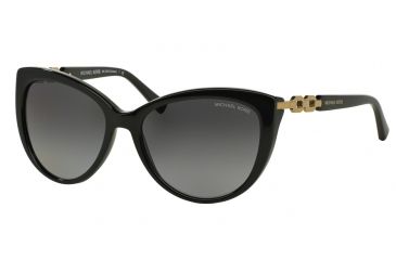 Image of Michael Kors GSTAAD MK2009 Single Vision Prescription Sunglasses MK2009-3005T3-56 - Lens Diameter 56 mm, Frame Color Black