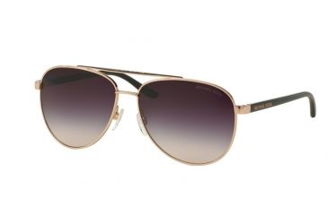 Image of Michael Kors HVAR MK5007 Single Vision Prescription Sunglasses MK5007-109936-59 - Lens Diameter 59 mm, Frame Color Rose Gold