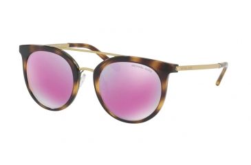 Image of Michael Kors ILA MK2056 Single Vision Prescription Sunglasses MK2056-32704X-50 - Lens Diameter 50 mm, Frame Color Dark Tortoise