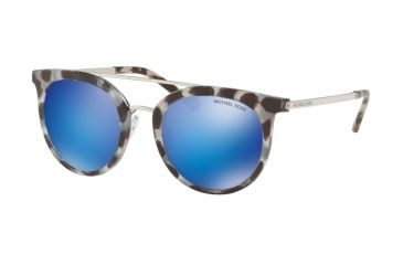 Image of Michael Kors ILA MK2056 Single Vision Prescription Sunglasses MK2056-327525-50 - Lens Diameter 50 mm, Frame Color Snow Leopard