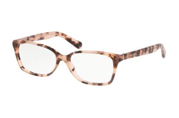 Image of Michael Kors INDIA MK4039 Bifocal Prescription Eyeglasses, 52mm, Pink Tortoise, MK4039-3026-52-BI