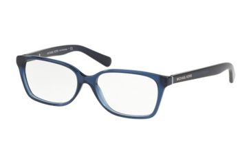 Image of Michael Kors INDIA MK4039 Bifocal Prescription Eyeglasses, 52mm, Navy, MK4039-3199-52-BI