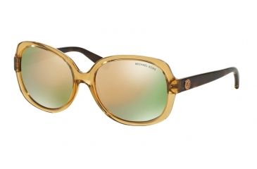 Image of Michael Kors ISLE OF SKYE MK6017 Bifocal Prescription Sunglasses MK6017-3051R5-58 - Lens Diameter 58 mm, Frame Color Glossy Brown Tortoise