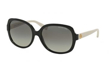 Image of Michael Kors ISLE OF SKYE MK6017 Bifocal Prescription Sunglasses MK6017-305211-58 - Lens Diameter 58 mm, Frame Color Black/White