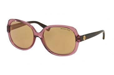 Image of Michael Kors ISLE OF SKYE MK6017 Bifocal Prescription Sunglasses MK6017-3053R1-58 - Lens Diameter 58 mm, Frame Color Rose Transparent Tortoise
