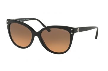 Image of Michael Kors JAN MK2045 Single Vision Prescription Sunglasses MK2045-317711-55 - Lens Diameter 55 mm, Frame Color Black