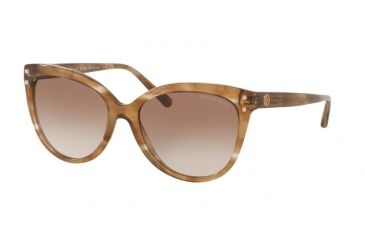 Image of Michael Kors JAN MK2045 Single Vision Prescription Sunglasses MK2045-323513-55 - Lens Diameter 55 mm, Frame Color Brown Floral