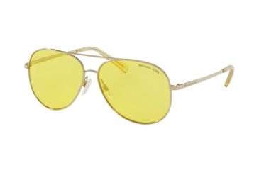 Image of Michael Kors KENDALL I MK5016 Sunglasses 101485-60 - , Golden Yellow Solid Lenses