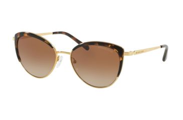 Image of Michael Kors KEY BISCAYNE MK1046 Bifocal Prescription Sunglasses, 56mm, Gold, MK1046-110013-56-BI