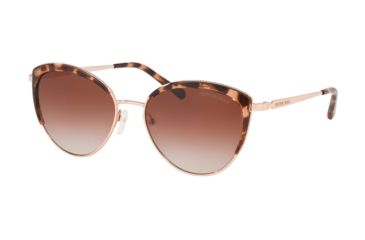 Image of Michael Kors KEY BISCAYNE MK1046 Bifocal Prescription Sunglasses, 56mm, Rose Gold, MK1046-110813-56-BI