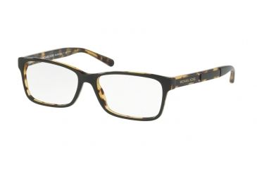 Image of Michael Kors KYA MK4043 Single Vision Prescription Eyeglasses 3255-51 - Black Tortoise Frame