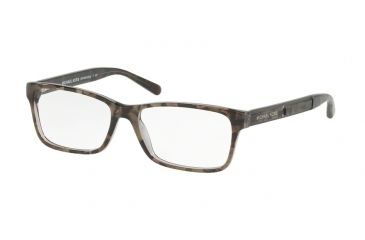 Image of Michael Kors KYA MK4043 Single Vision Prescription Eyeglasses 3260-51 - Gray Tort Graphic Frame