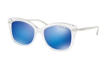 Image of Michael Kors LIA MK2047 Single Vision Prescription Sunglasses MK2047-301525-53 - Lens Diameter 53 mm, Frame Color Crystal