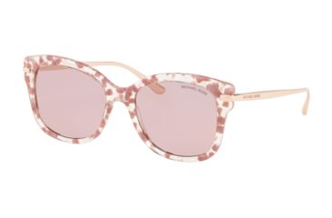 Image of Michael Kors LIA MK2047 Single Vision Prescription Sunglasses, 53mm, Carnation, MK2047-3380D8-53-SV