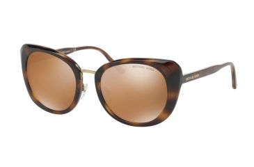 Image of Michael Kors LISBON MK2062 Single Vision Prescription Sunglasses MK2062-32852T-52 - Lens Diameter 52 mm, Frame Color Dark Tortoise
