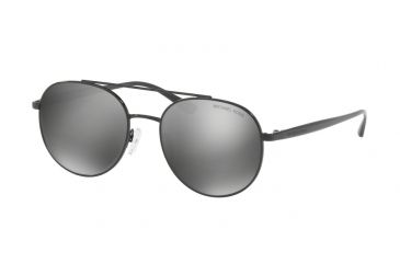 Image of Michael Kors LON MK1021 Single Vision Prescription Sunglasses, 53mm, Black, MK1021-11696G-53-SV