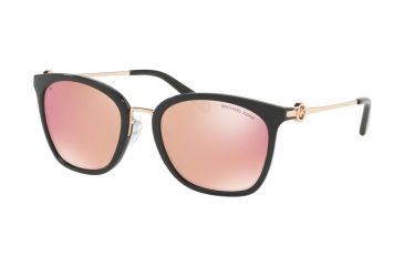 Image of Michael Kors LUGANO MK2064 Prescription Sunglasses MK2064-3005N0-53 - Lens Diameter 53 mm, Frame Color Black