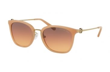 Image of Michael Kors LUGANO MK2064 Prescription Sunglasses MK2064-3353H4-53 - Lens Diameter 53 mm, Frame Color Milky Amber