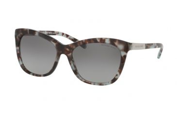 Image of Michael Kors MK2020F Single Vision Prescription Sunglasses MK2020F-315411-56 - Lens Diameter 56 mm, Frame Color Blue Tortoise/silver