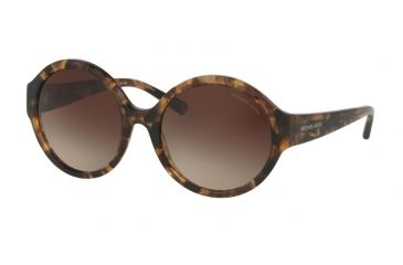 Image of Michael Kors GETAWAY MK2035F Single Vision Prescription Sunglasses MK2035F-321013-55 - Lens Diameter 55 mm, Frame Color Brown Medley