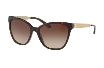 Image of Michael Kors MK2058F Progressive Prescription Sunglasses, 55mm, Dark Tortoise, MK2058F-329313-55-PRO