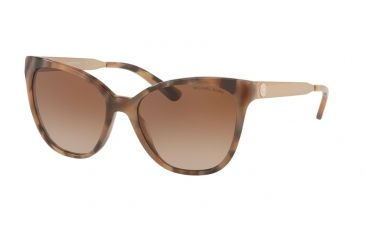 Image of Michael Kors MK2058F Progressive Prescription Sunglasses, 55mm, Brown Marble, MK2058F-331113-55-PRO