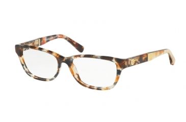 Image of Michael Kors MK4031F Bifocal Prescription Eyeglasses 3169-51 - Tiger Tortoise Frame
