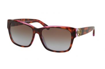 Image of Michael Kors MK6003F Progressive Prescription Sunglasses MK6003F-300368-58 - Lens Diameter 58 mm, Frame Color Tortoise/Pink/Purple