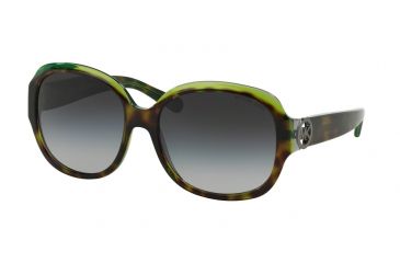 Image of Michael Kors MK6004F Single Vision Prescription Sunglasses MK6004F-300211-59 - Lens Diameter 59 mm, Frame Color Tortoise/Green/Grey