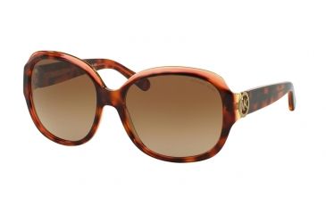 Image of Michael Kors MK6004F Single Vision Prescription Sunglasses MK6004F-300413-59 - Lens Diameter 59 mm, Frame Color Tortoise/Pink/Yellow