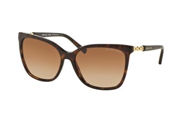 Image of Michael Kors MK6029F Progressive Prescription Sunglasses MK6029F-310613-56 - Lens Diameter 56 mm, Frame Color Dk Tortoise/gold