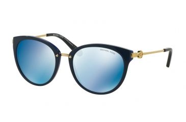 Image of Michael Kors ABELA III MK6040F Single Vision Prescription Sunglasses MK6040F-313455-55 - Lens Diameter 55 mm, Frame Color Navy/cobalt