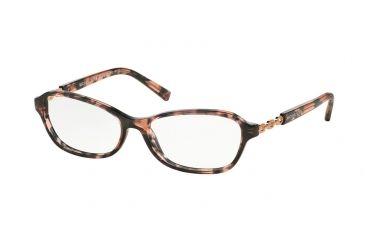 Image of Michael Kors MK8019F Eyeglass Frames 3108-53 - Pink Tortoise/rose Gold Frame